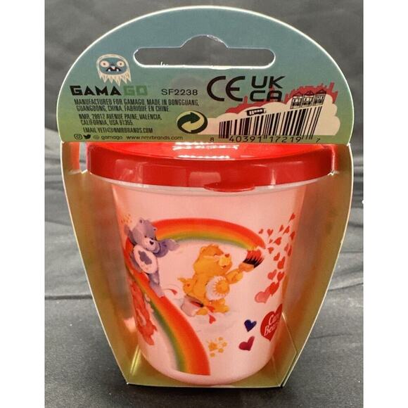 Care Bears 7 Ounce Baby Sippy Cup BPA Free Rainbows Classic Print New - Picture 3 of 7